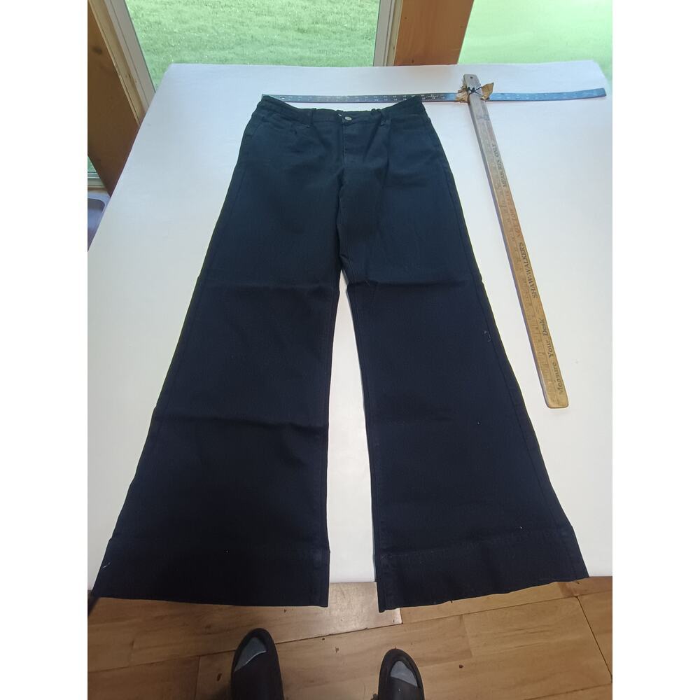 ROSWEAR Black Wide Leg Jeans - Size XL - NWT